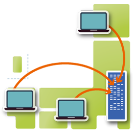 ネットワーク工事不要・簡単導入